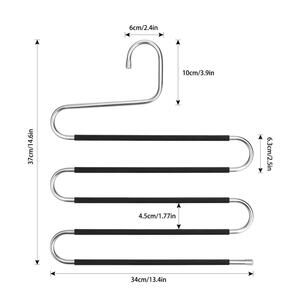 Pants‎ Hangers - Space Saving, 3Pack, Jeans Hangers